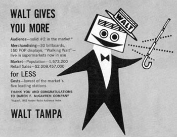 WALT Magazine Advertisement