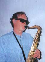 Joe Nerney and his saxy friend